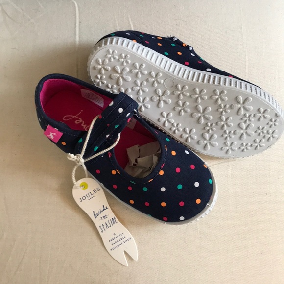 NWT Joules “Beside the Seaside” shoes size 1 - Picture 3 of 4